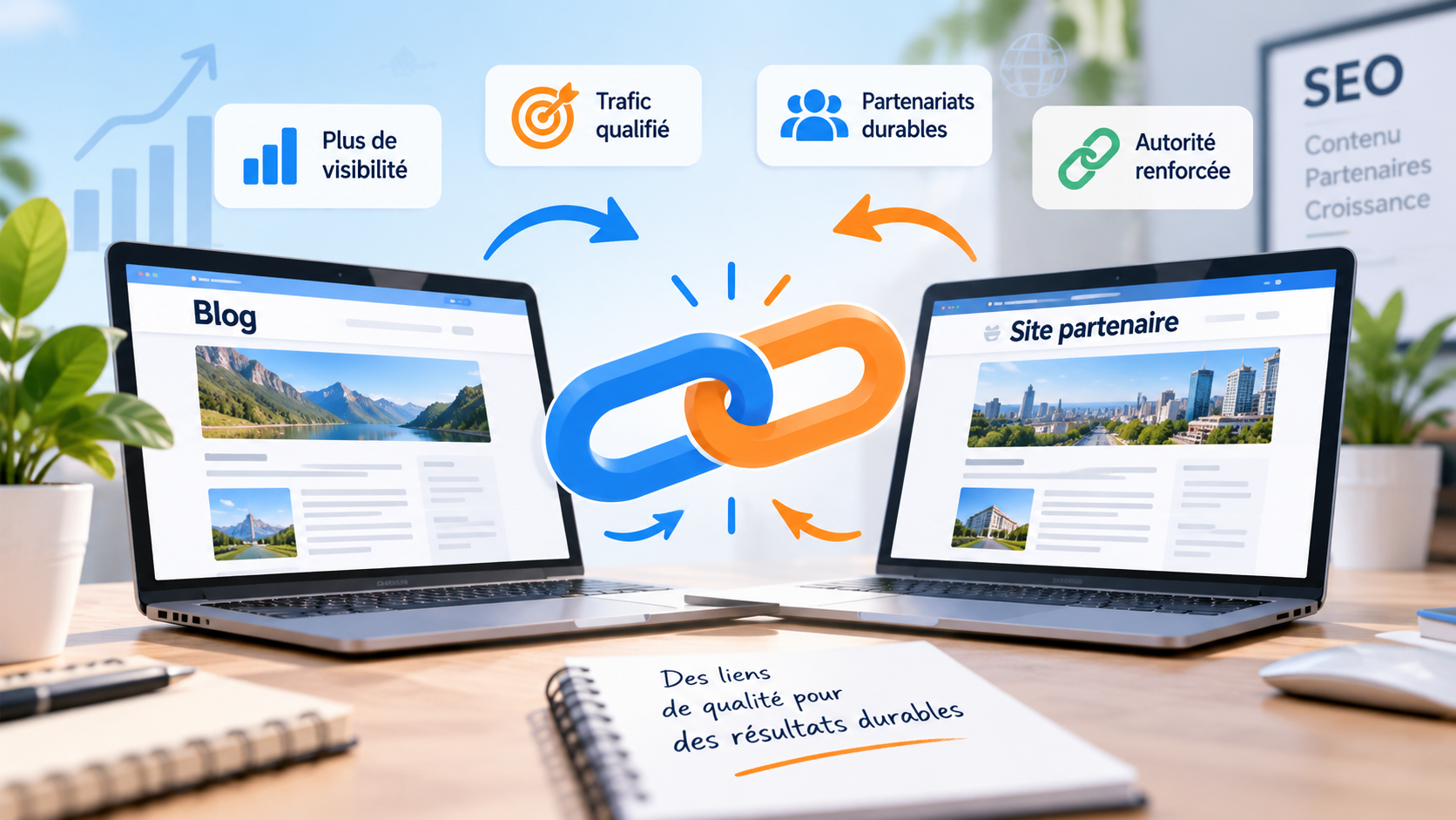 Échange de liens & Netlinking