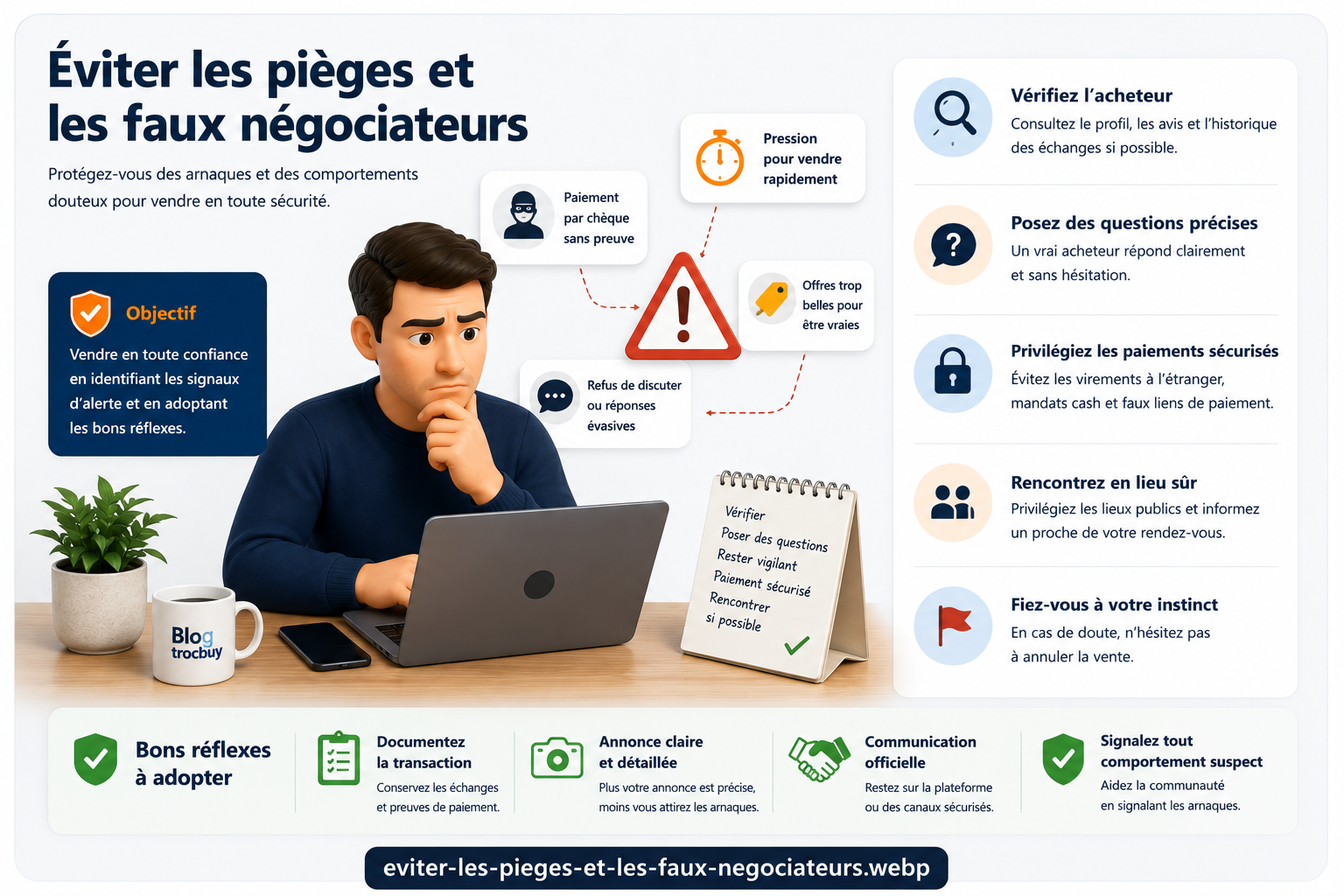 Éviter les pièges et les faux négociateurs