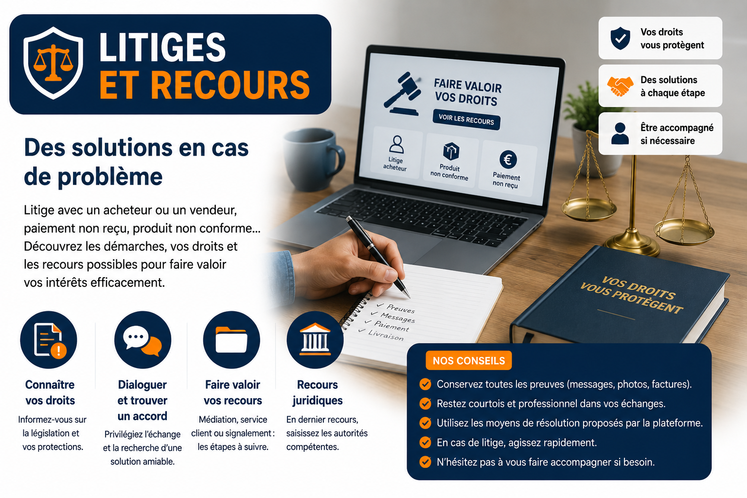 Litiges et recours