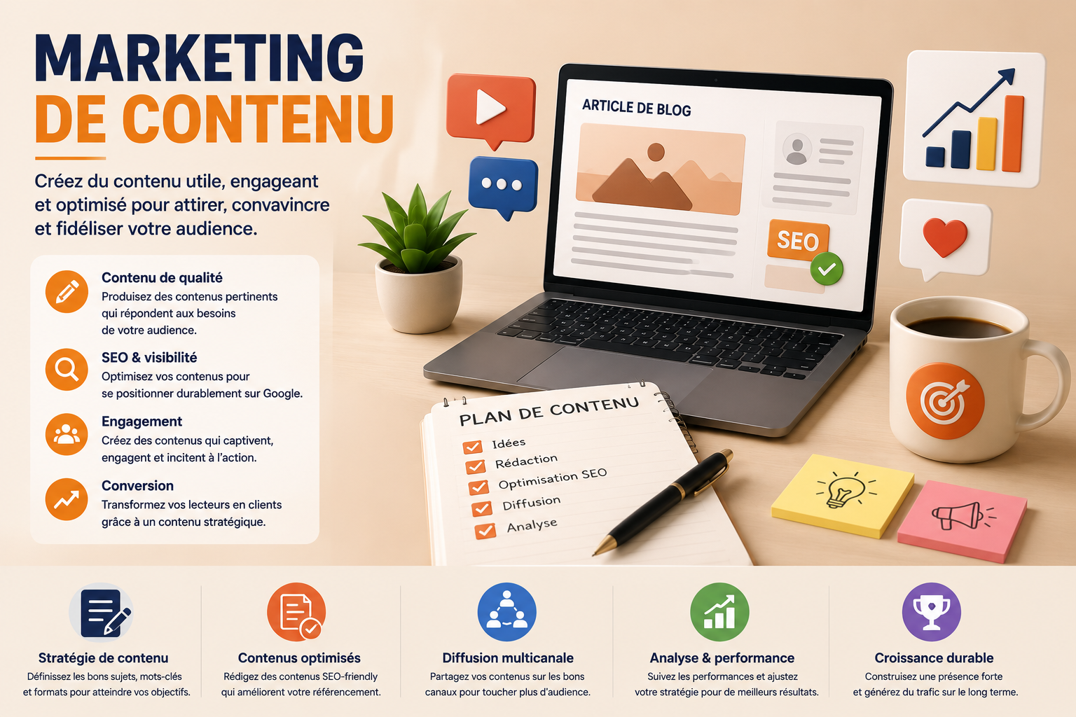 Marketing de contenu
