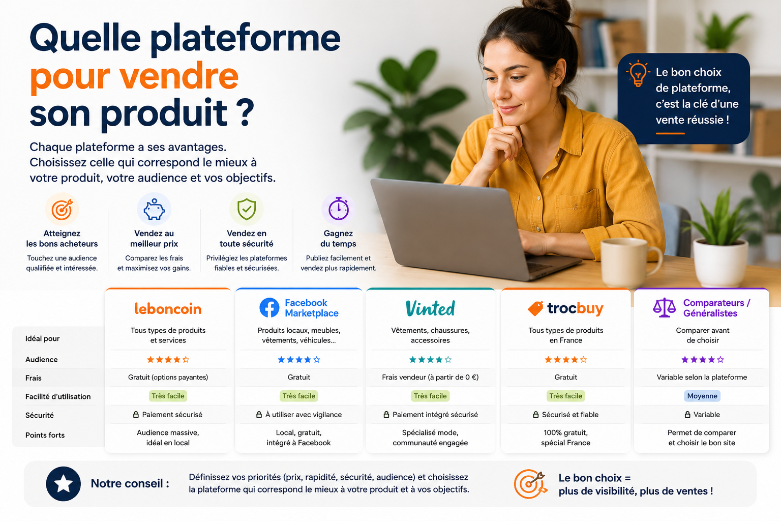 Quelle plateforme pour vendre son produit ?