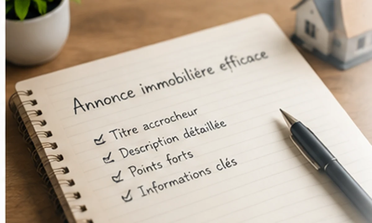 Rédiger une annonce immobilière efficace
