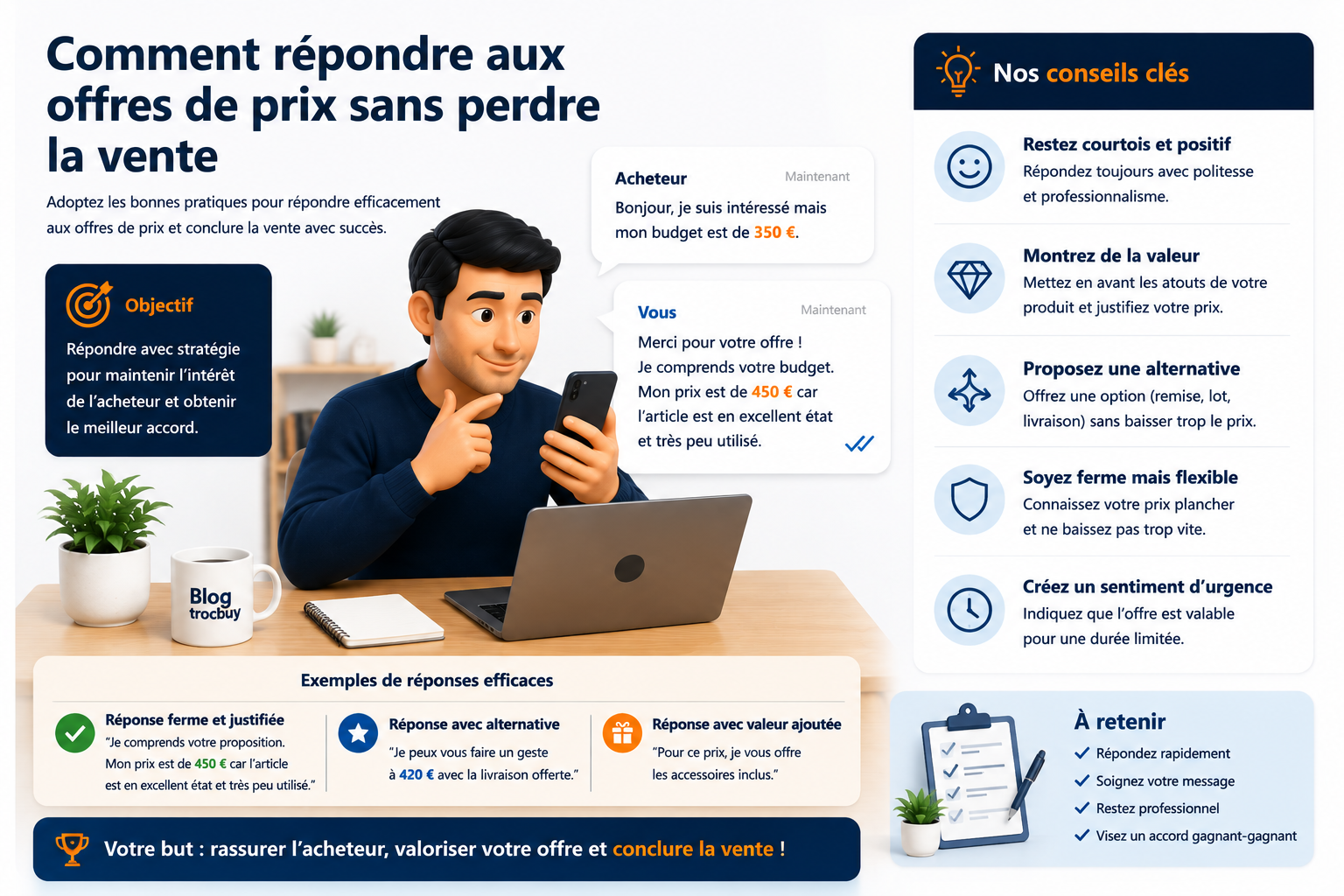 Comment répondre aux offres de prix sans perdre la vente