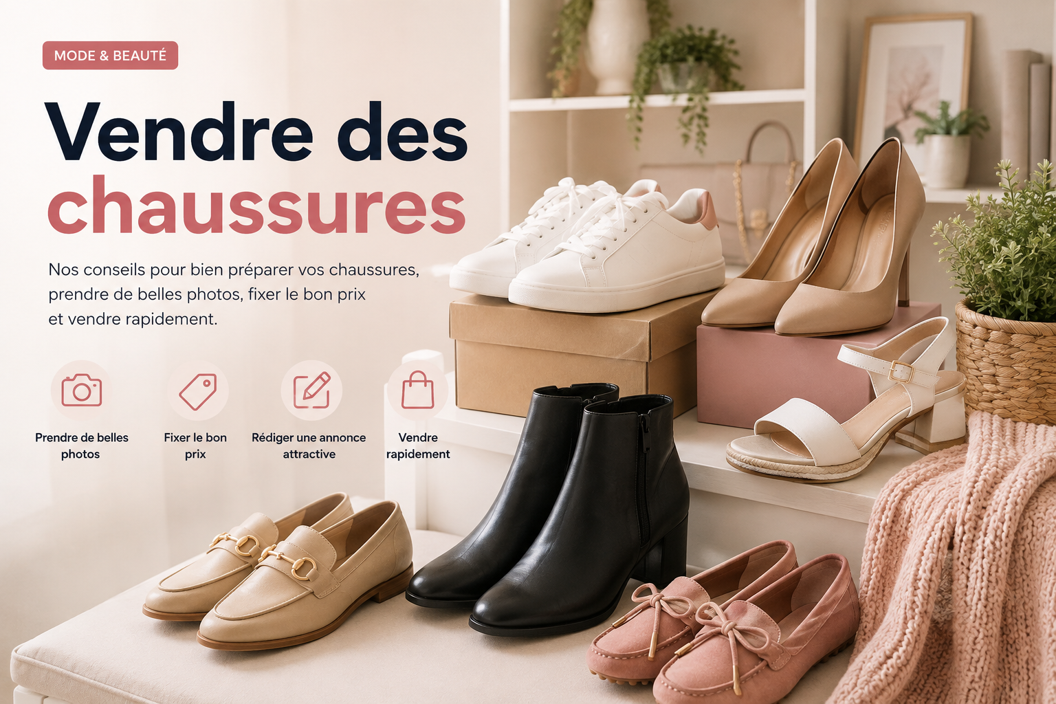 Revendre des chaussures et sneakers