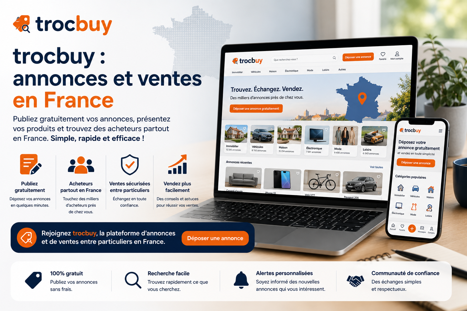 trocbuy : annonces et ventes en France