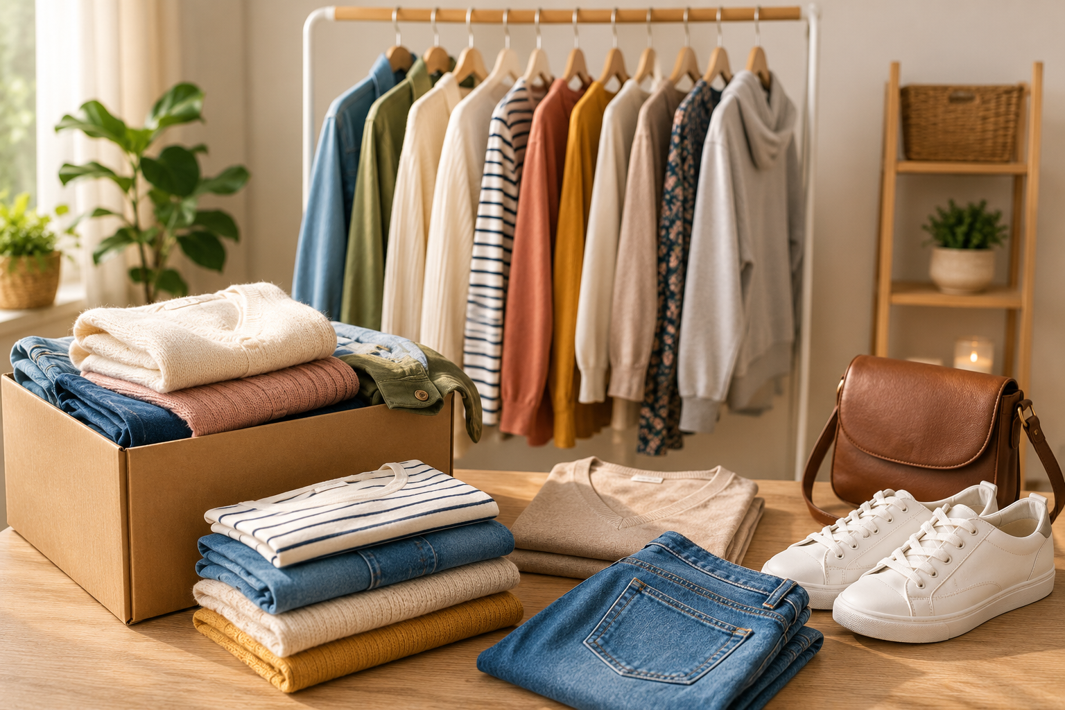 Vendre des vêtements d'occasion