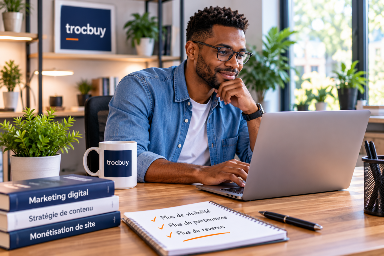 Validation d'un site éditeur sur la marketplace blog.trocbuy