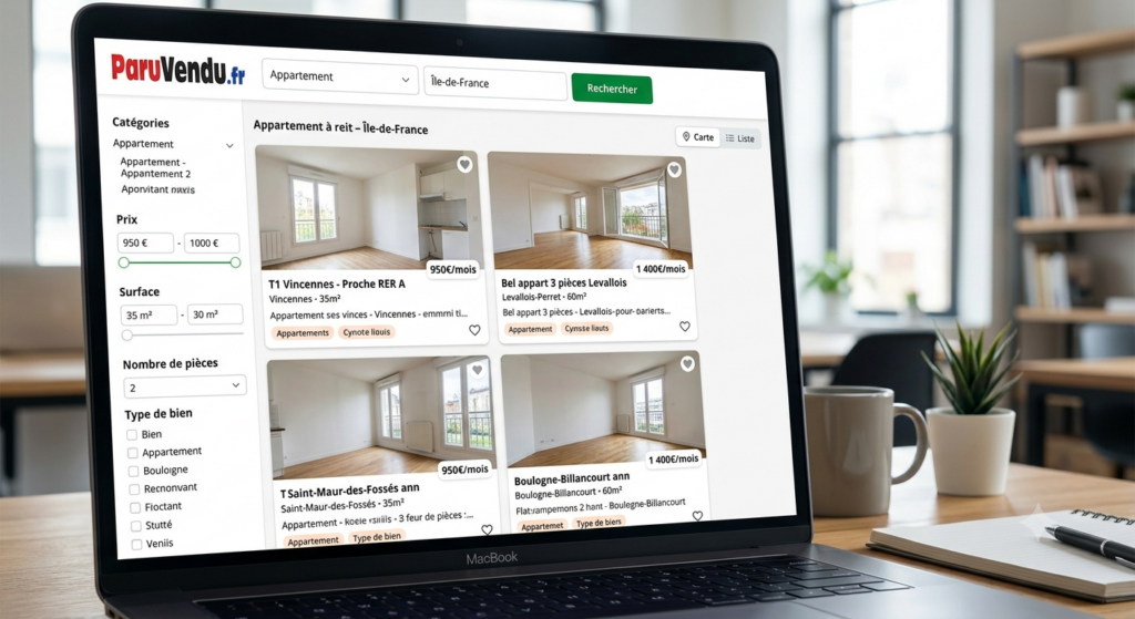 ParuVendu site de petites annonces