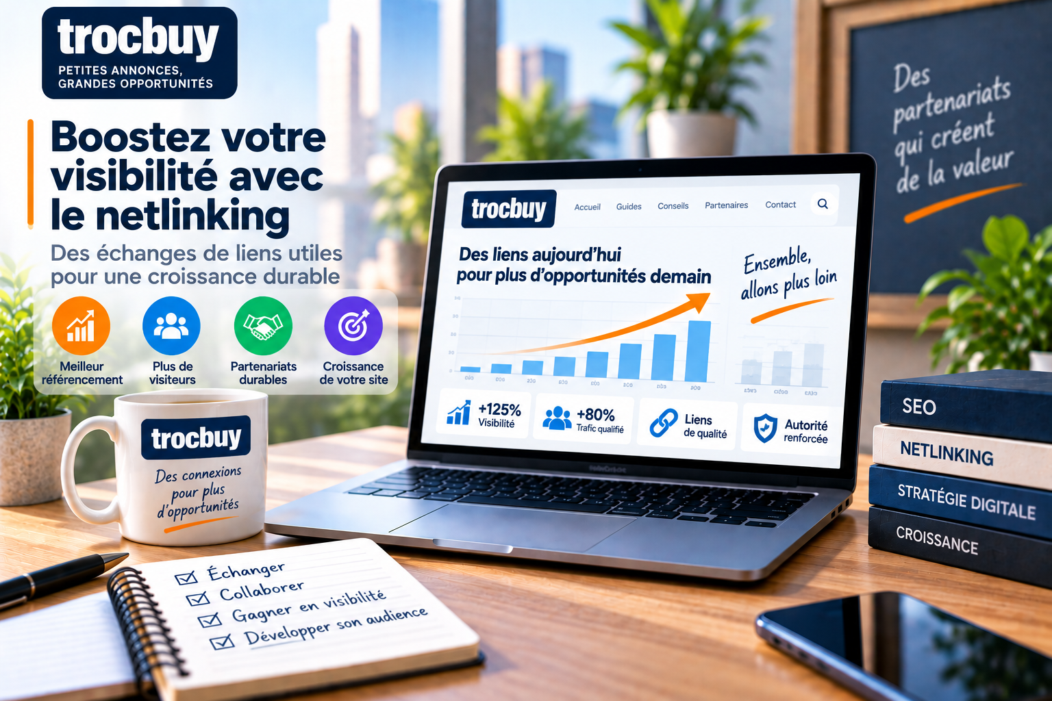 Netlinking et backlinks pour augmenter la visibilité et développer une audience qualifiée