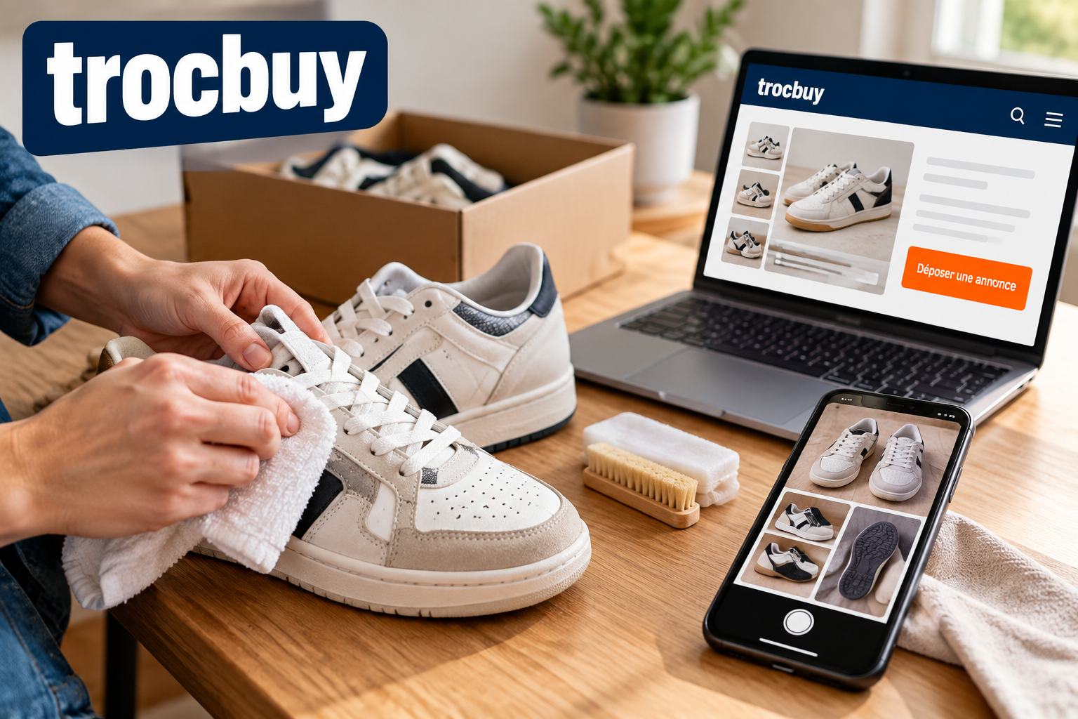 Préparer et présenter ses chaussures d’occasion pour publier une annonce attractive sur trocbuy.