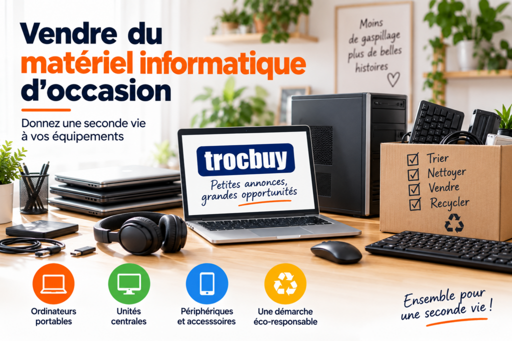Vendre du matériel informatique