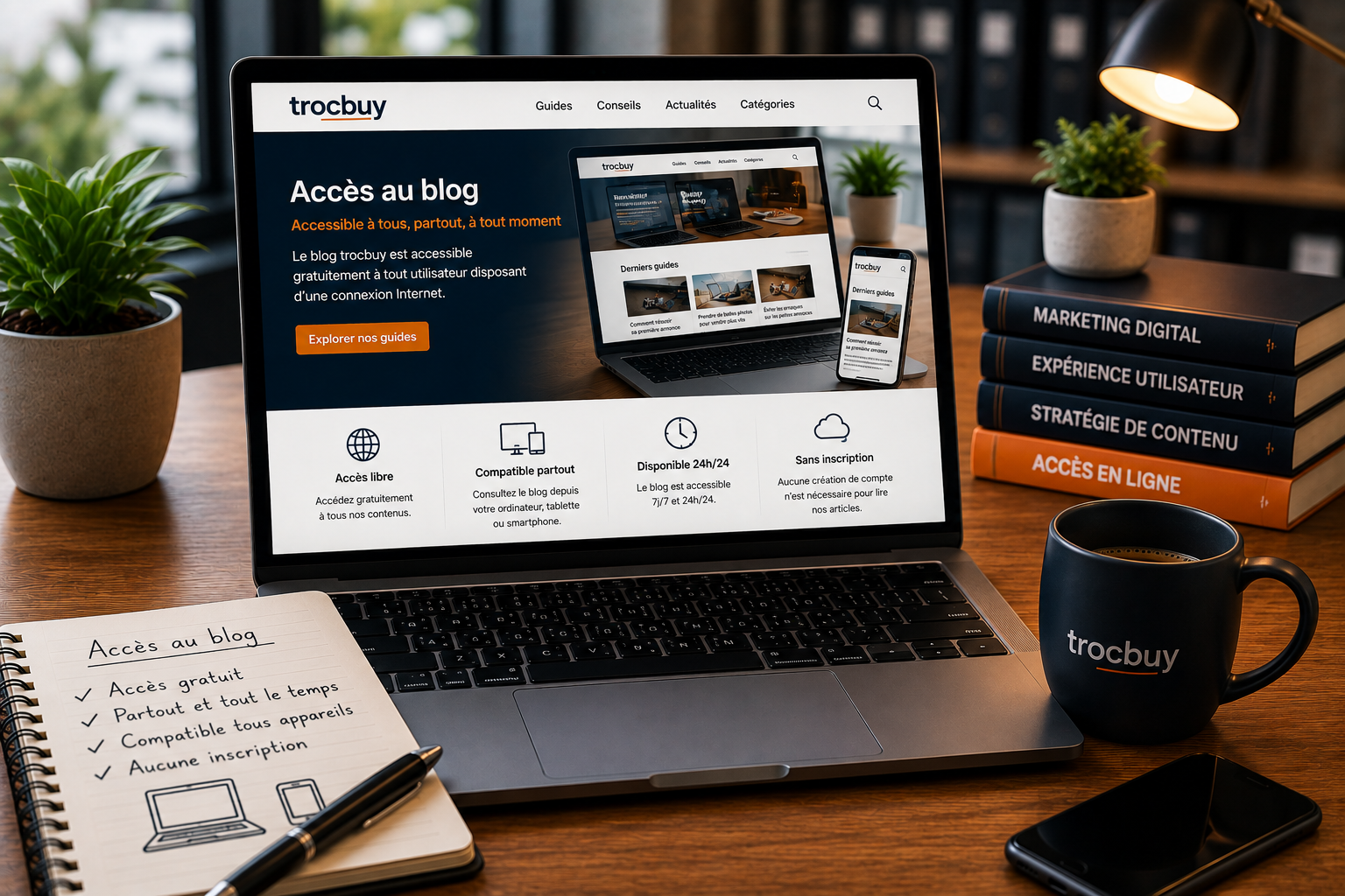 Contenus éditoriaux du blog trocbuy